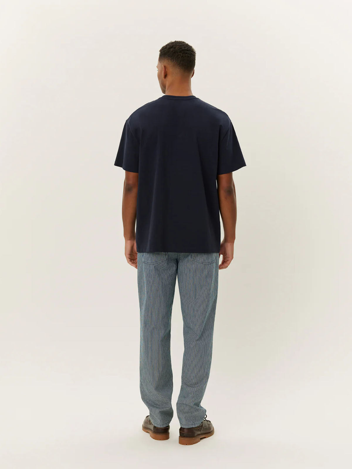 Les Deux Crew T-Shirt Dark Navy