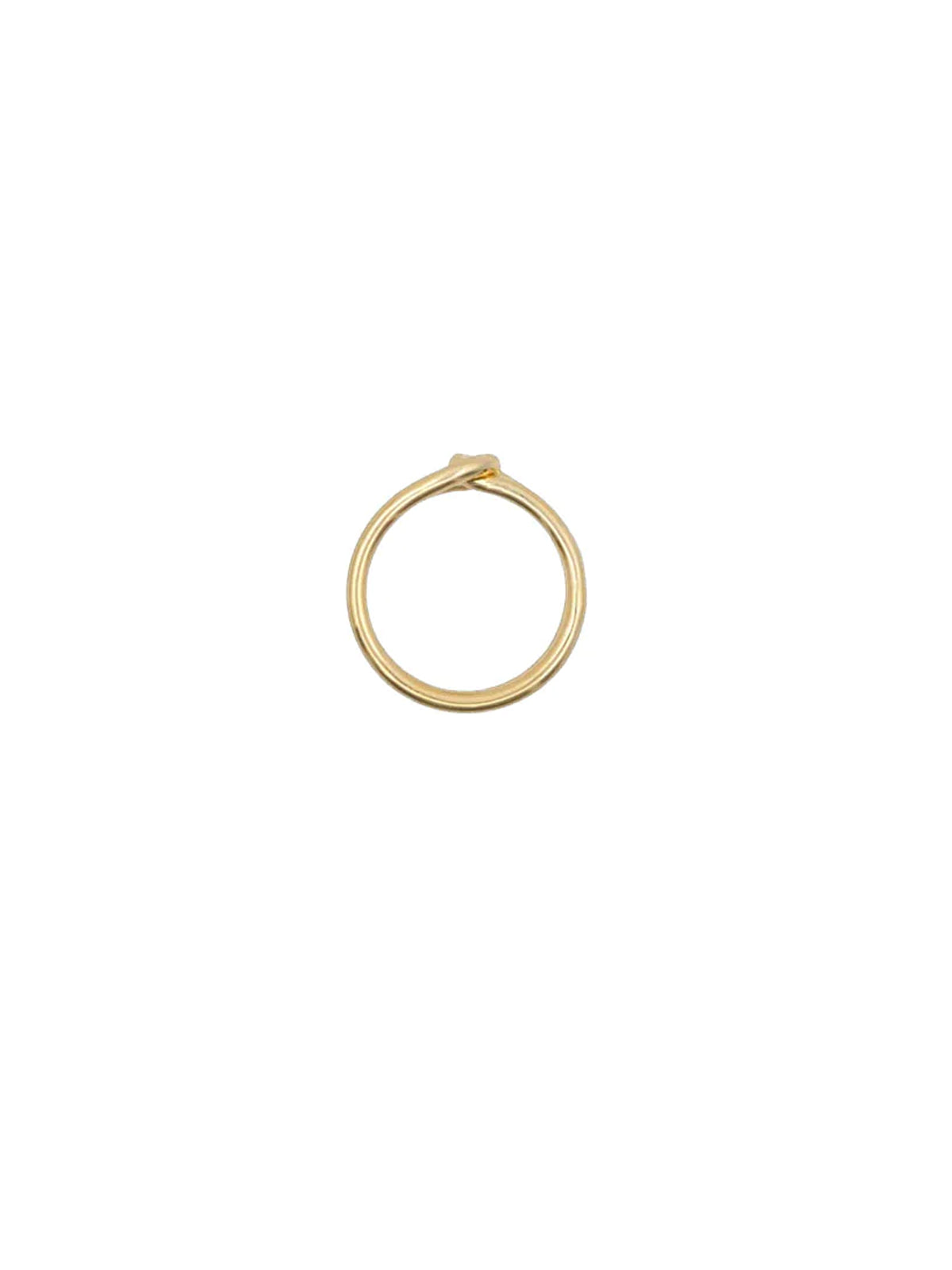 Les Solides Loop Ring Thick Gold