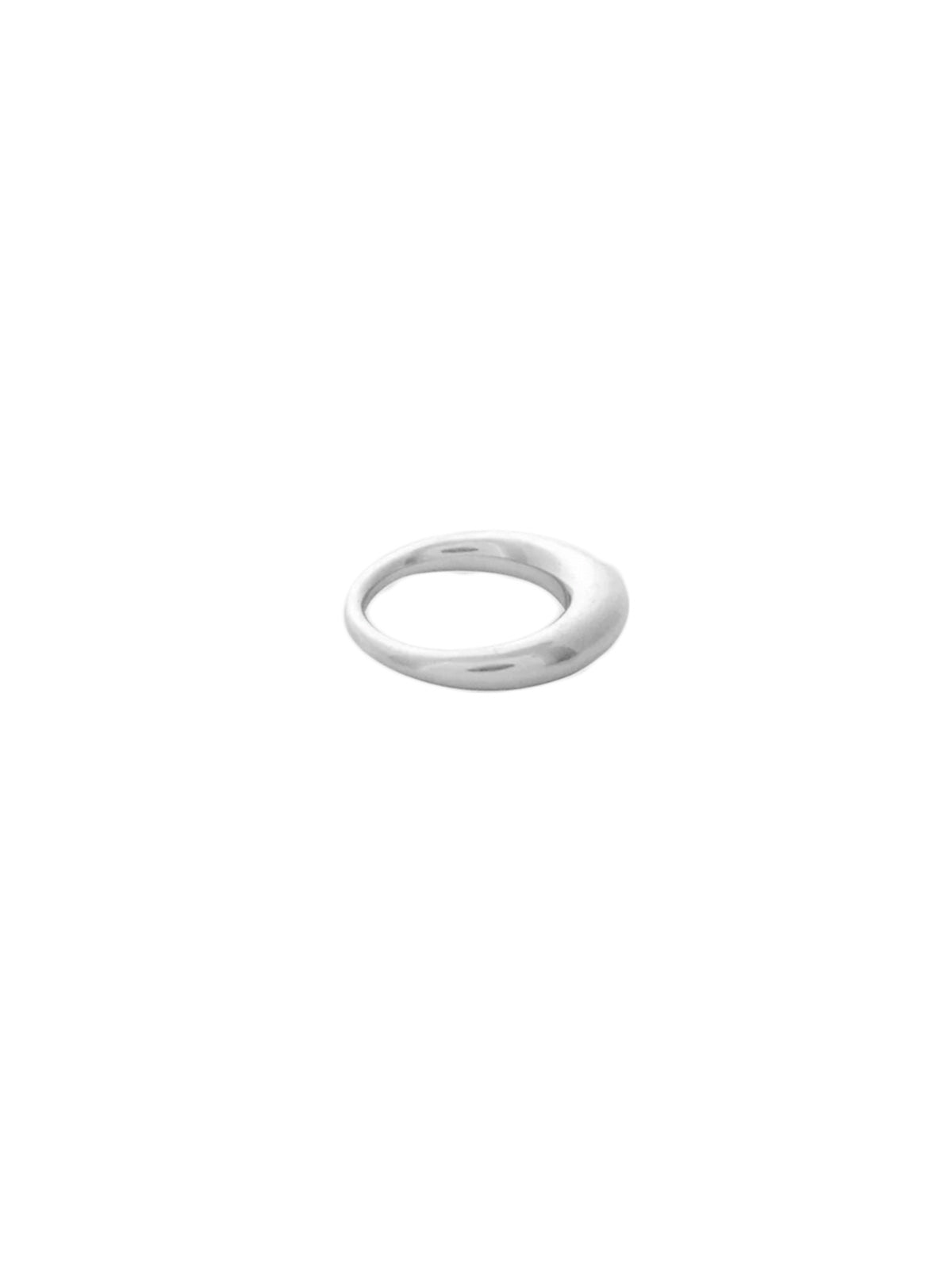 Les Solides moon ring silver