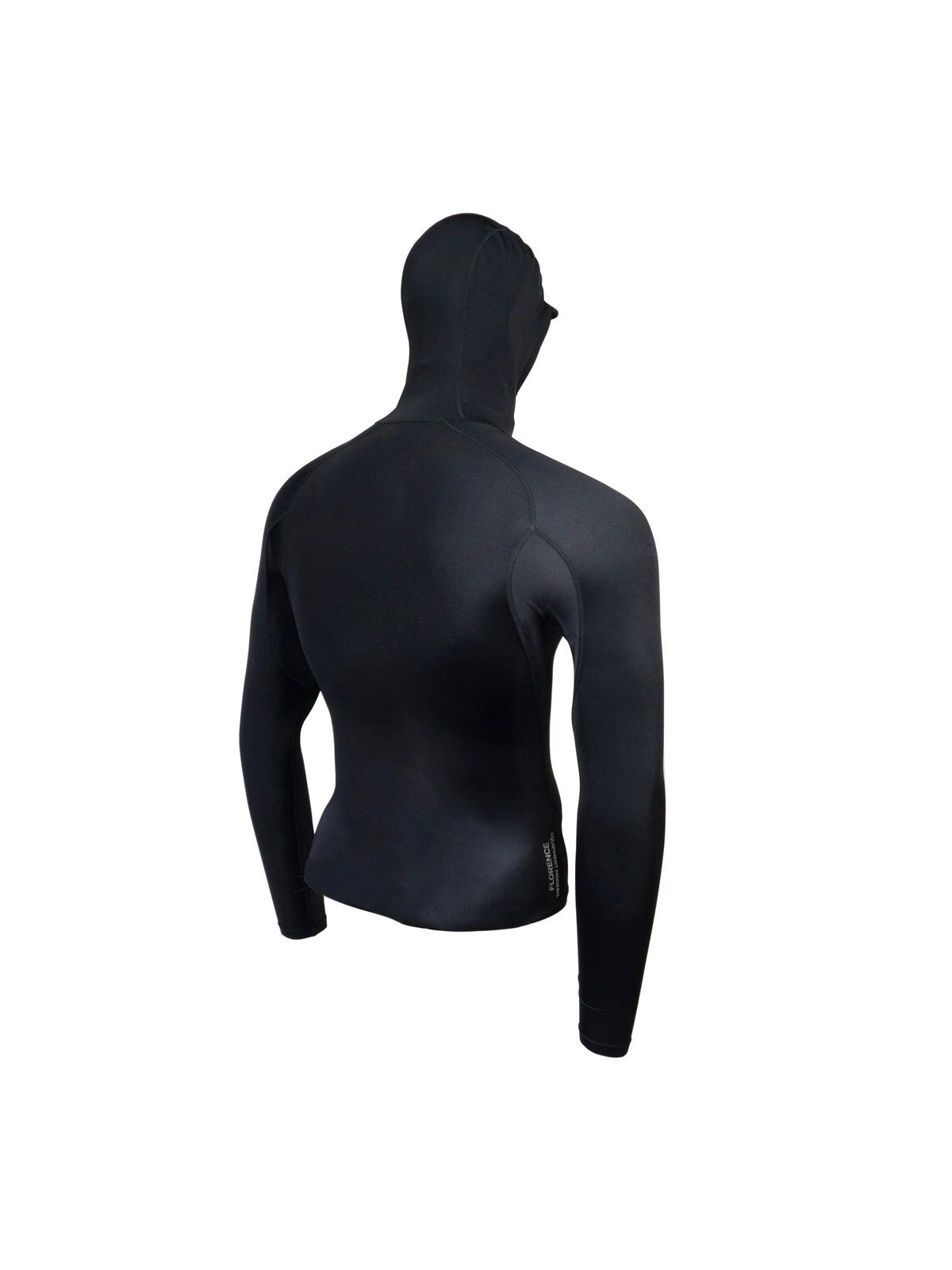 Florence Marine X Long Sleeve Hooded Rashguard Black