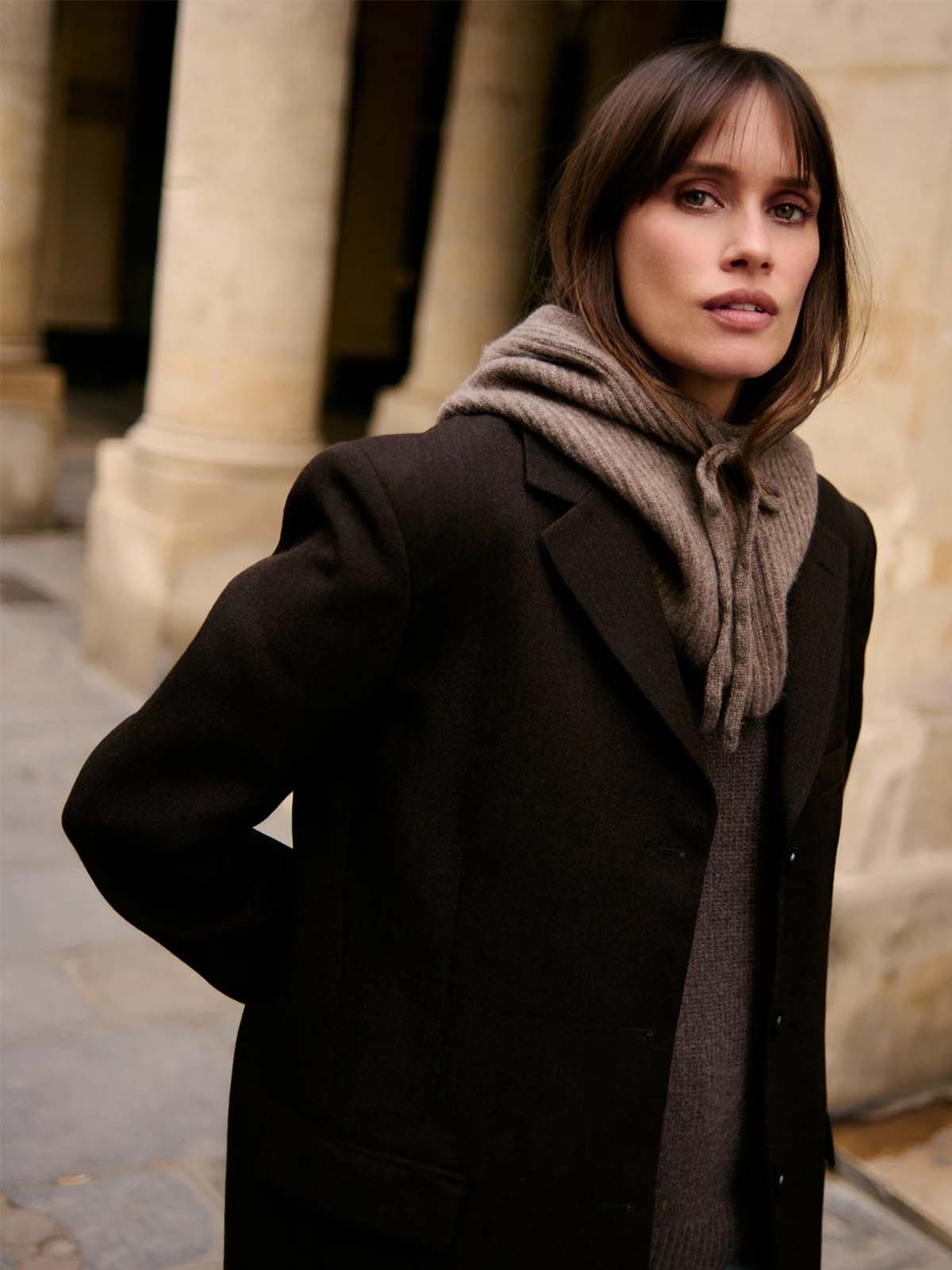 Lovem Hooded Hat Taupe