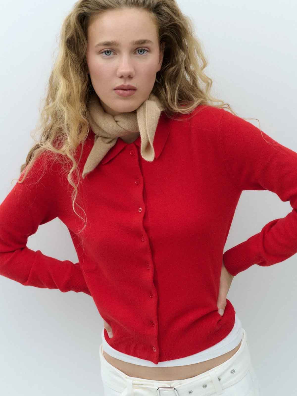 Lovem Mini Scarf Beige