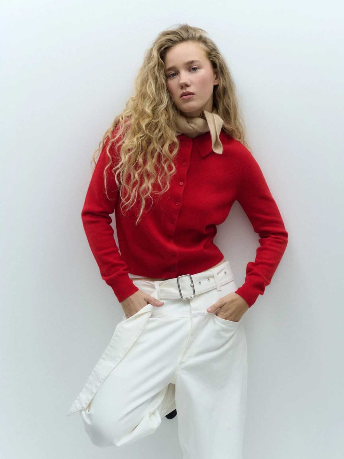 Lovem Mini Scarf Beige