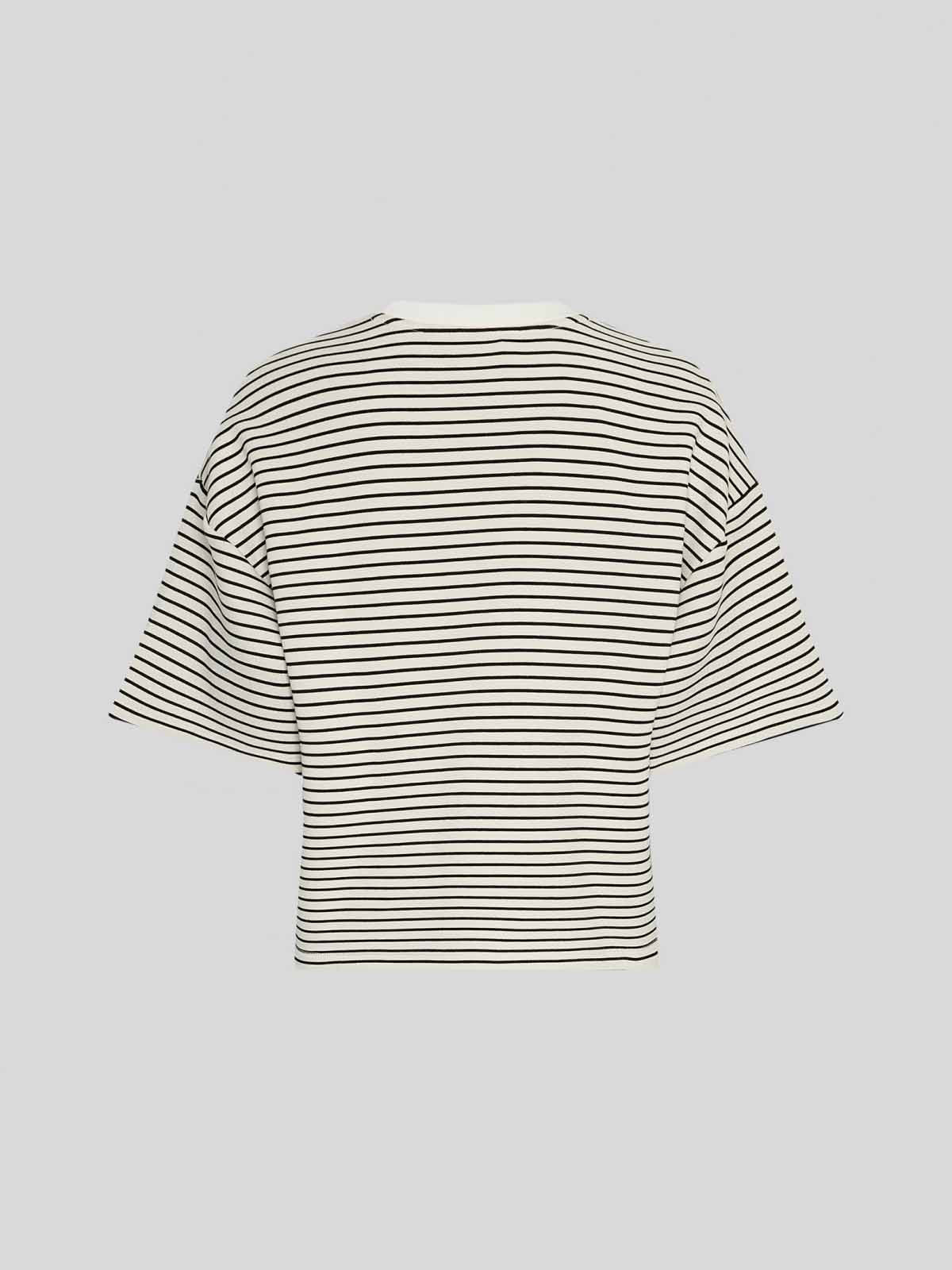 MSCH Nilda Ima Q SS Sweatshirt Oatmeal Black