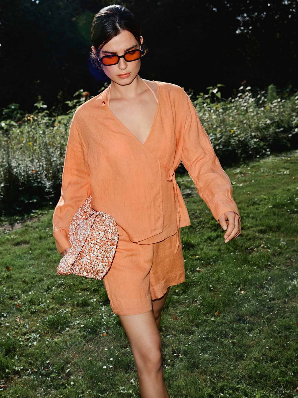 MSCH Pearlina Shorts Caramel