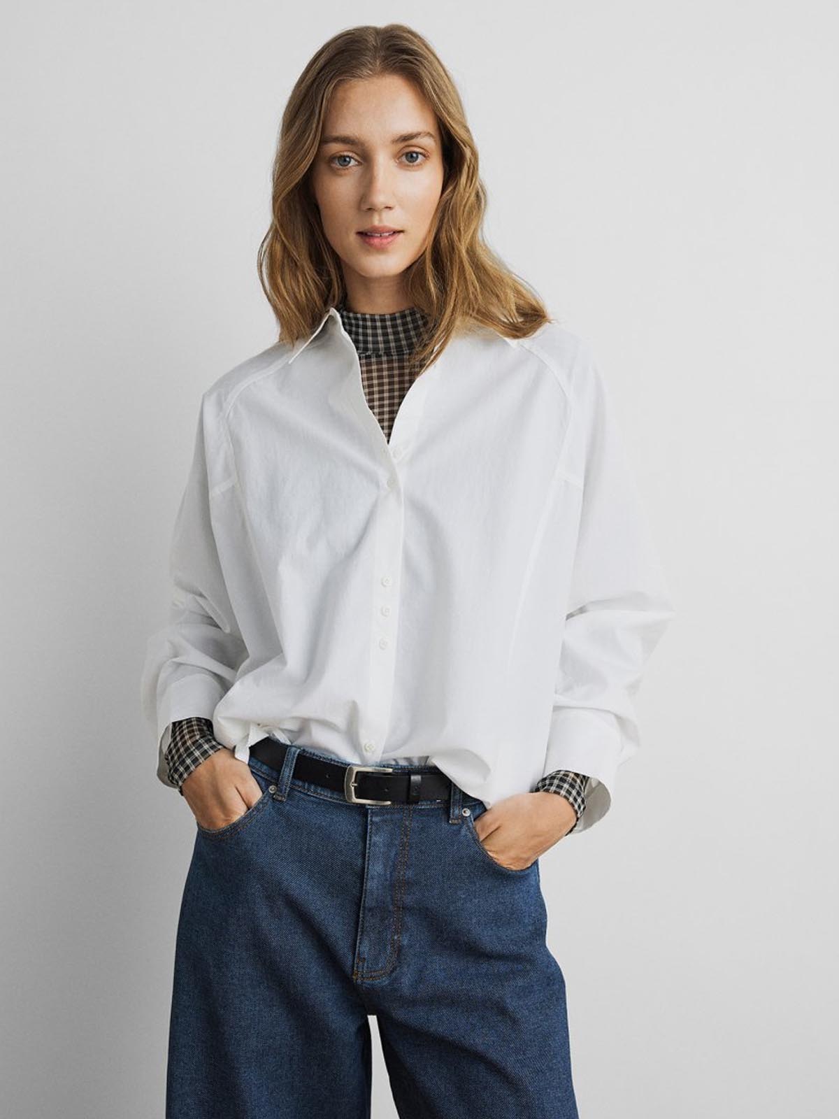 MSCH Susana Selmina Shirt Bright White