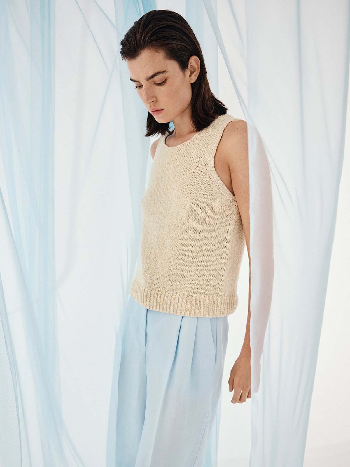 MSCH Vivika Hannalie SL Top Bleached Sand
