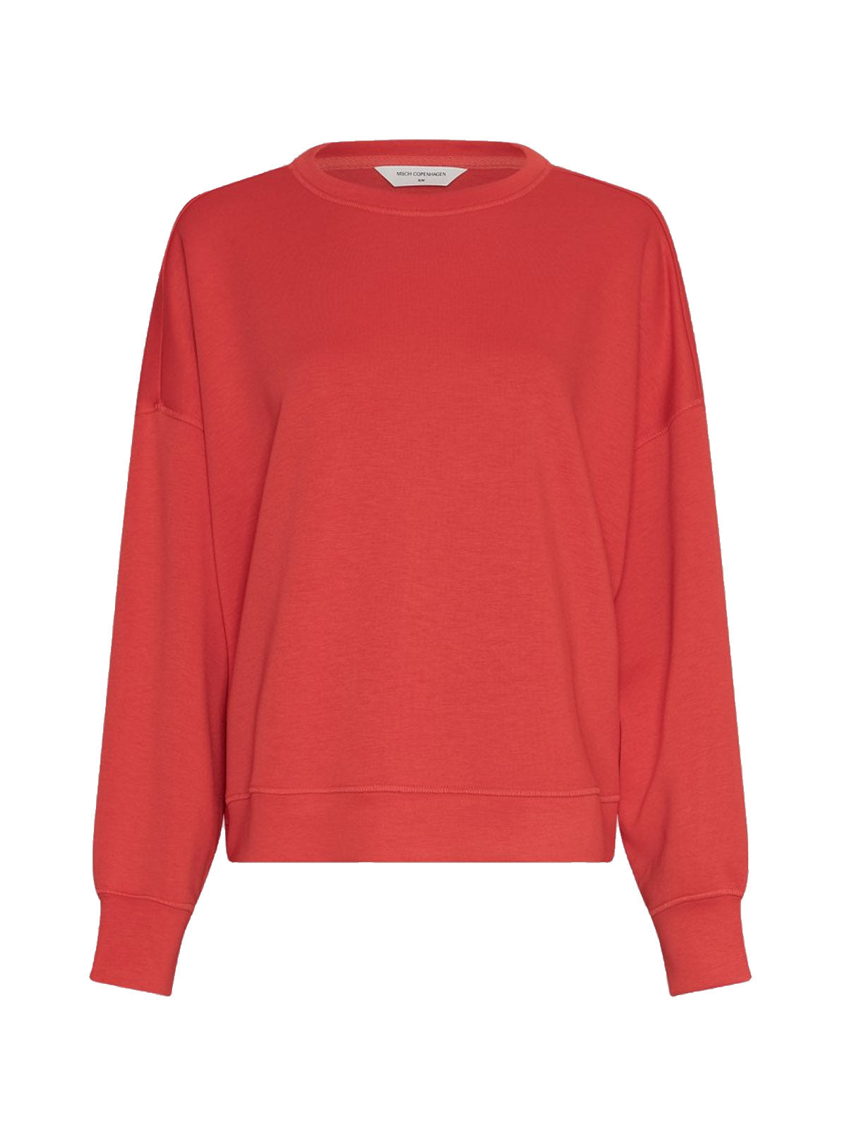 MSCH Dalvina Ima Q Sweatshirt Flame Scarlet
