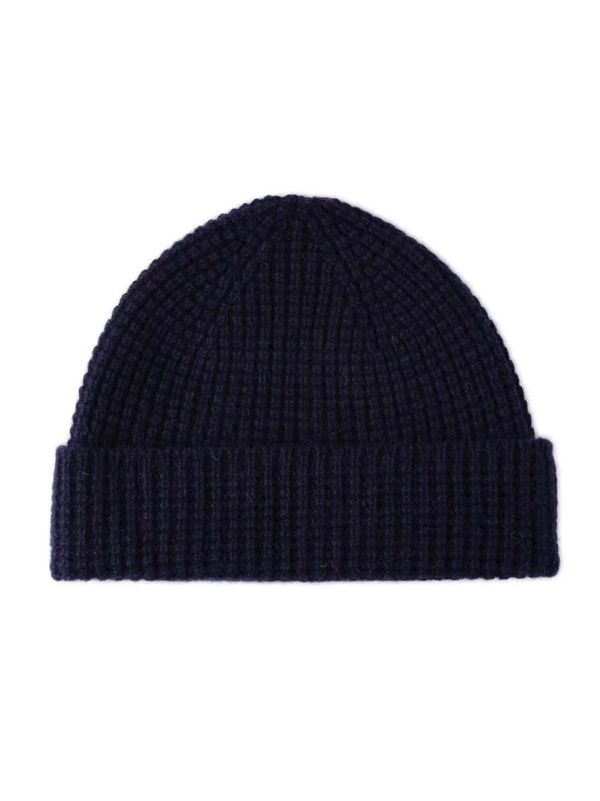 Mackie Oban Pineapple Stitch Beanie Navy