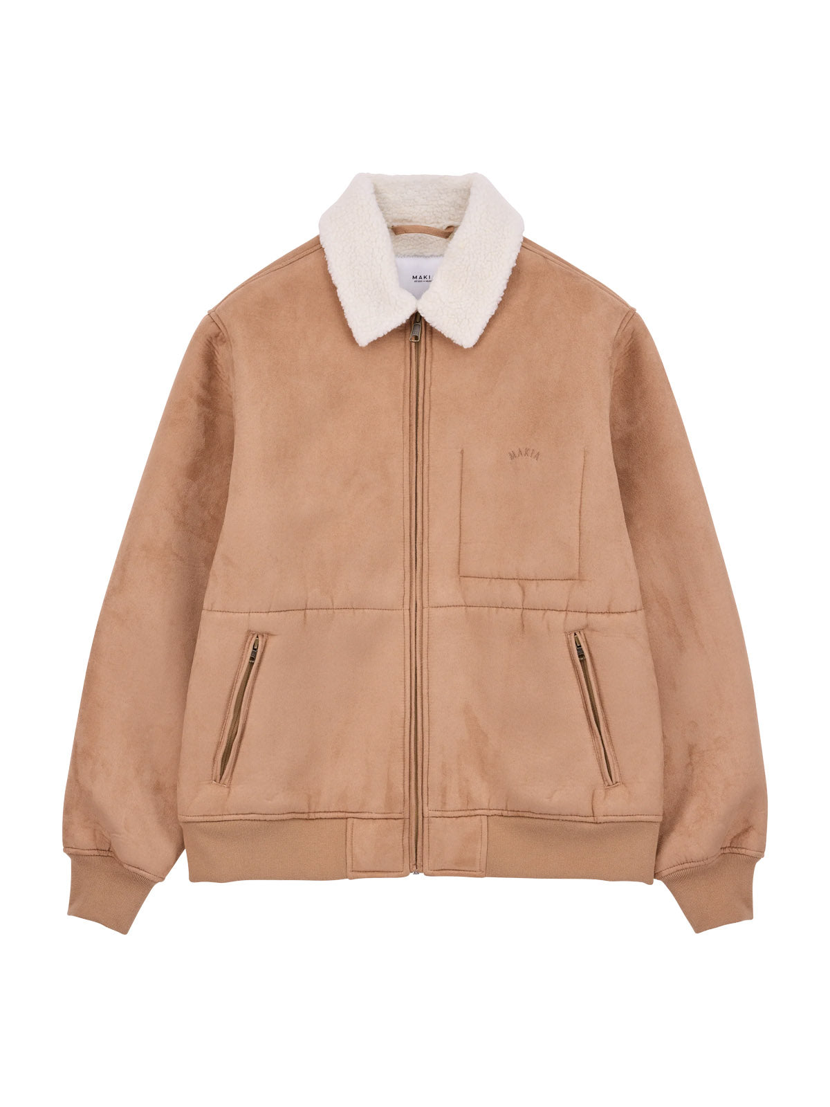 Makia Author Jacket Camel