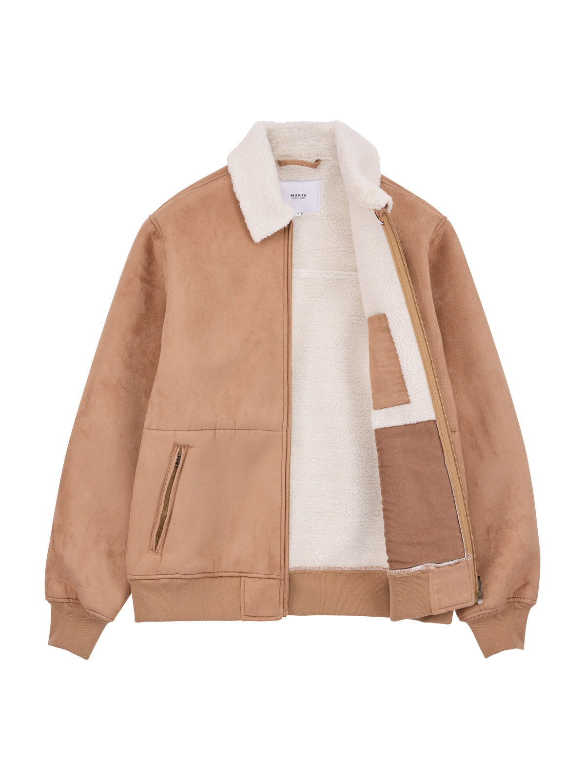 Makia Author Jacket Camel