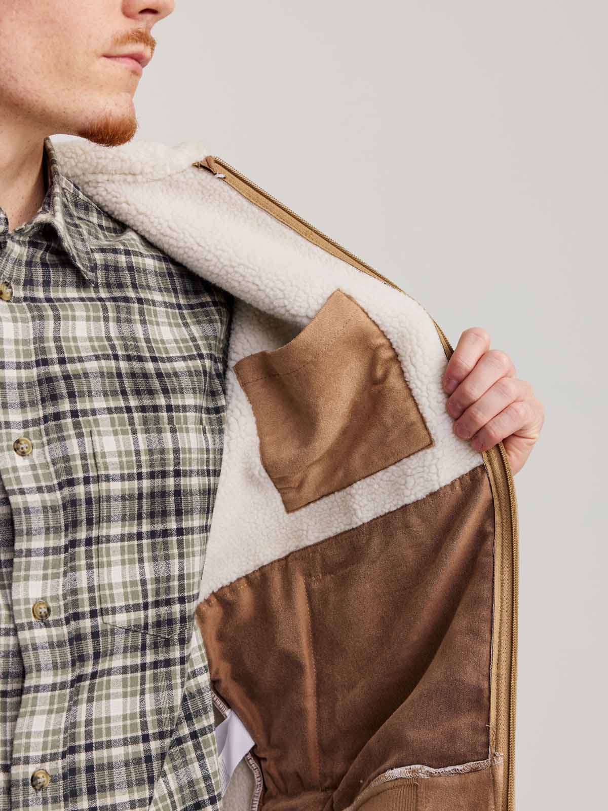 Makia Author Jacket Camel