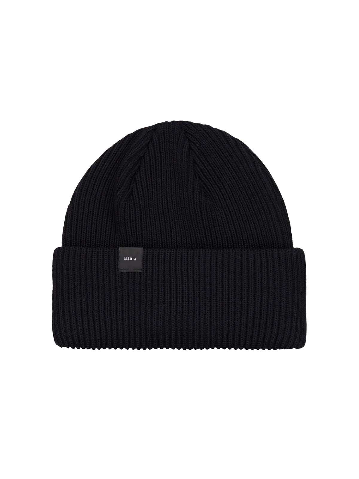 Makia Merino Cap Black OS