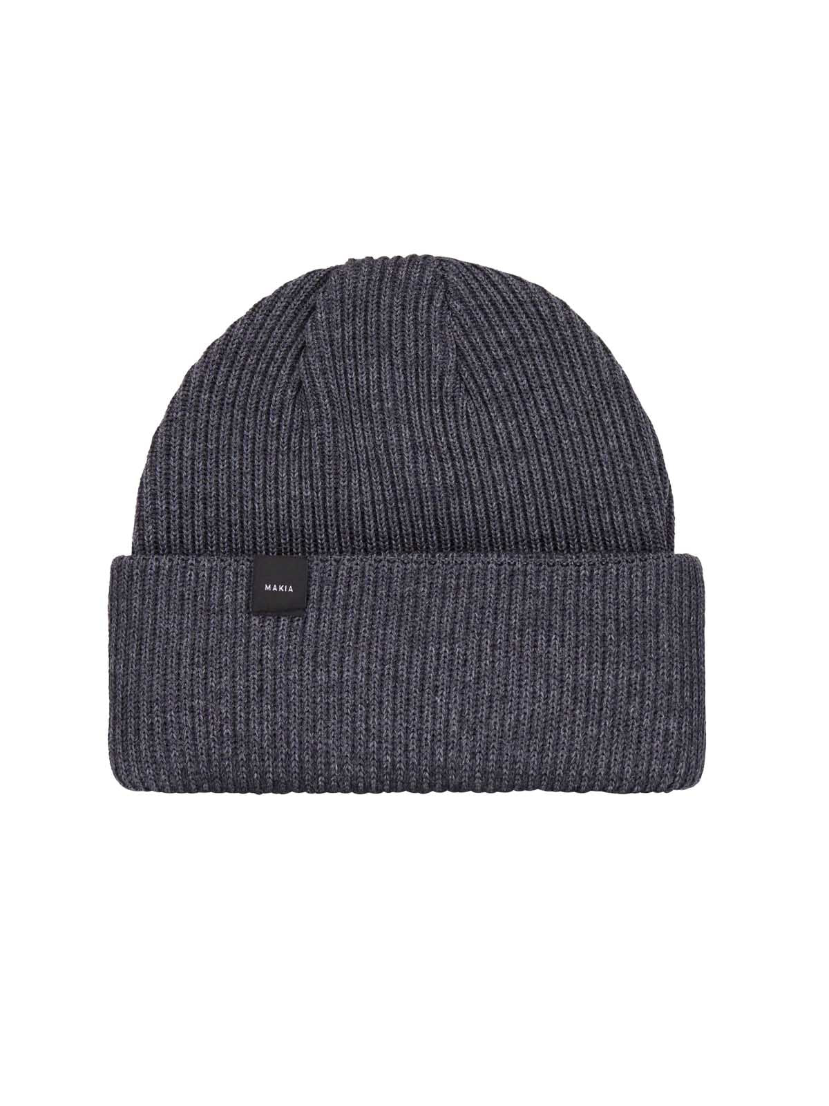 Makia Merino Cap Dark Grey OS