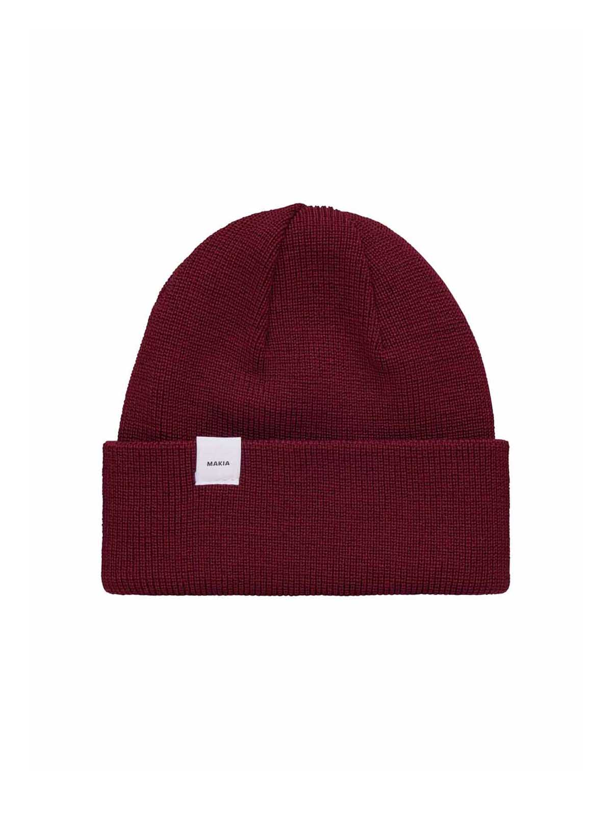 Makia Merino Thin Cap Cranberry