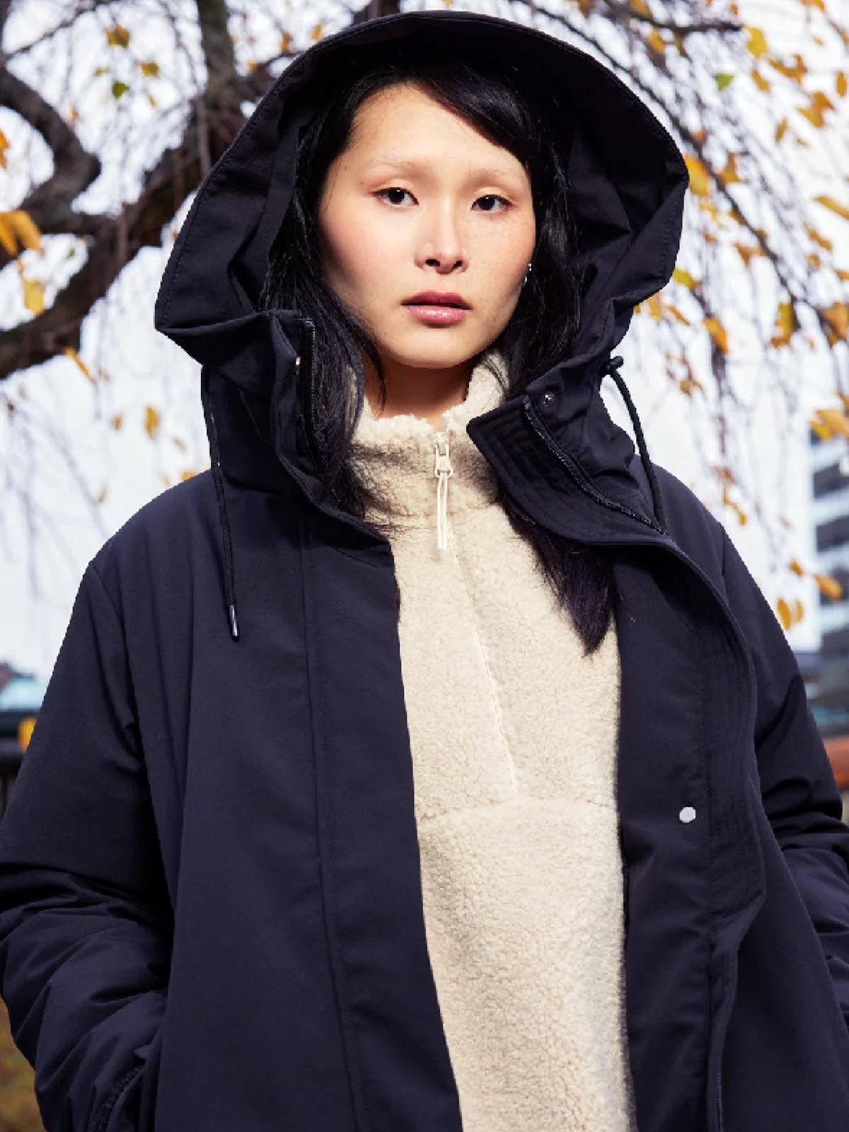 Makia W's Mia Zip Fleece Off White