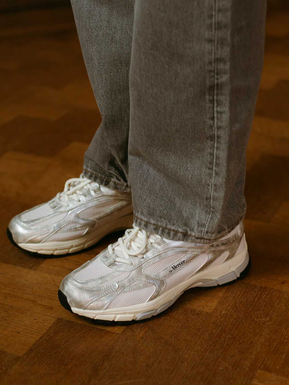 Mercer The Re-Run Metallic Silver