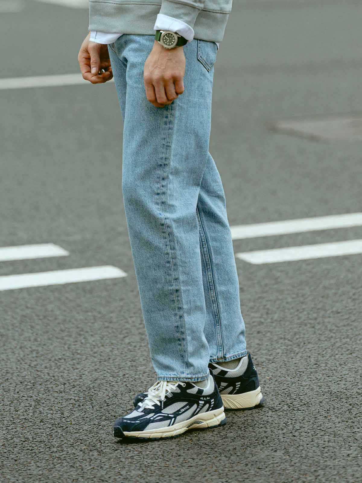 Mercer The Re-Run Vintage Navy