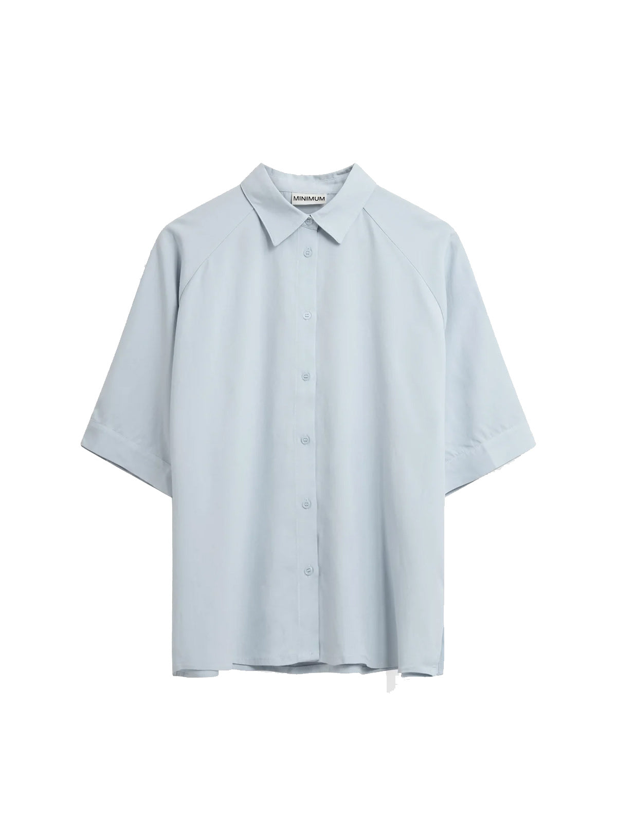 Minimum Abby Wide SS Shirt Xenon Blue