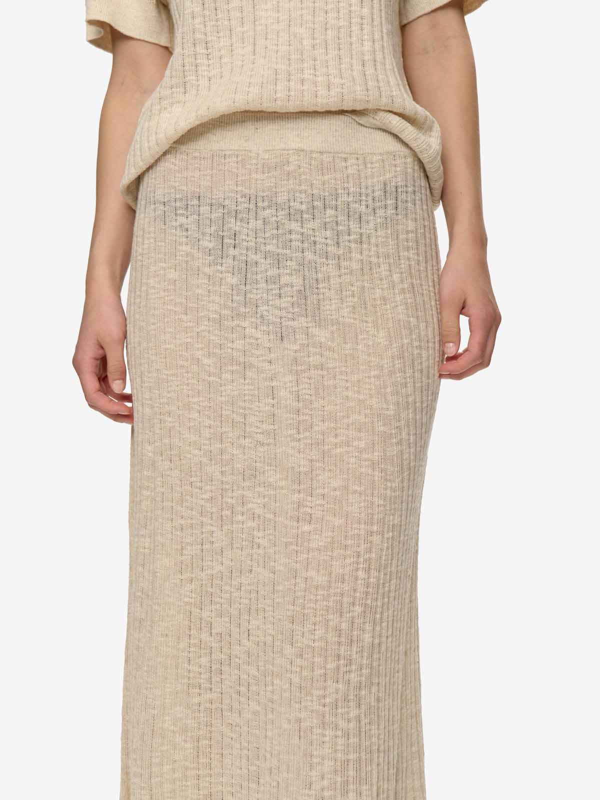 Minimum Amaya Long Skirt Brown Rice