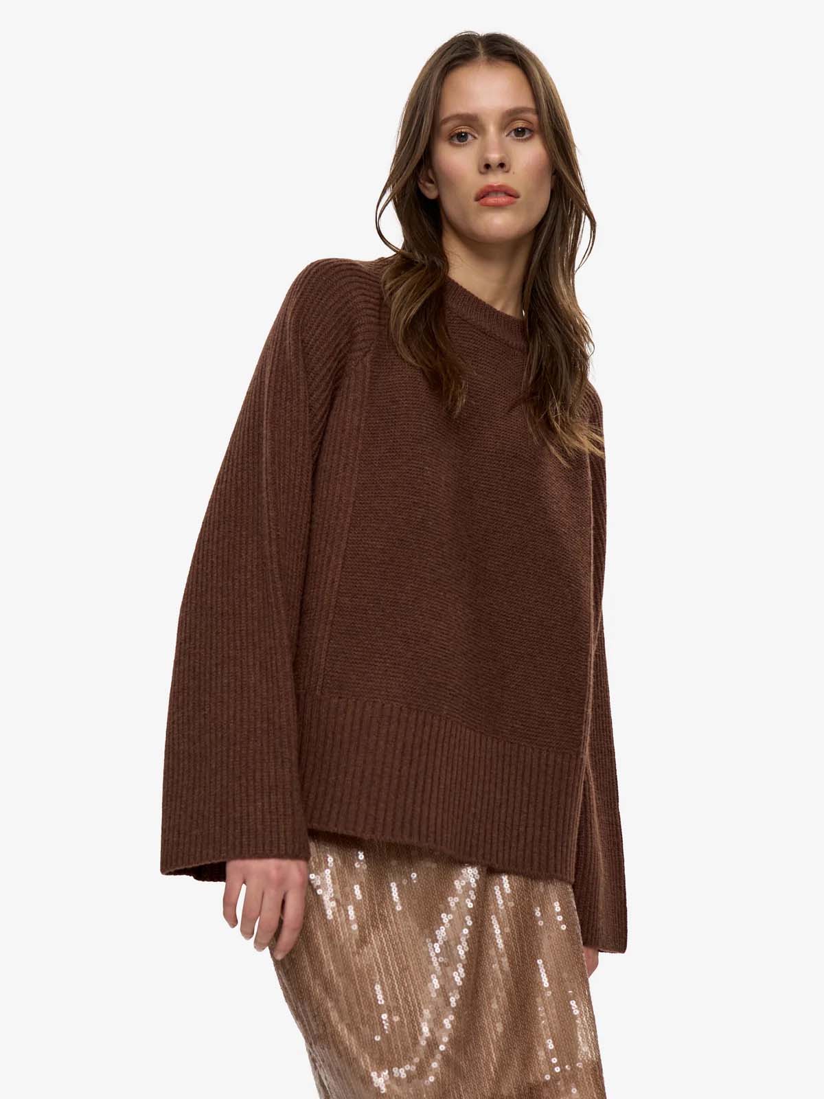 Minimum Loraine Jumper Shaved Chocolate