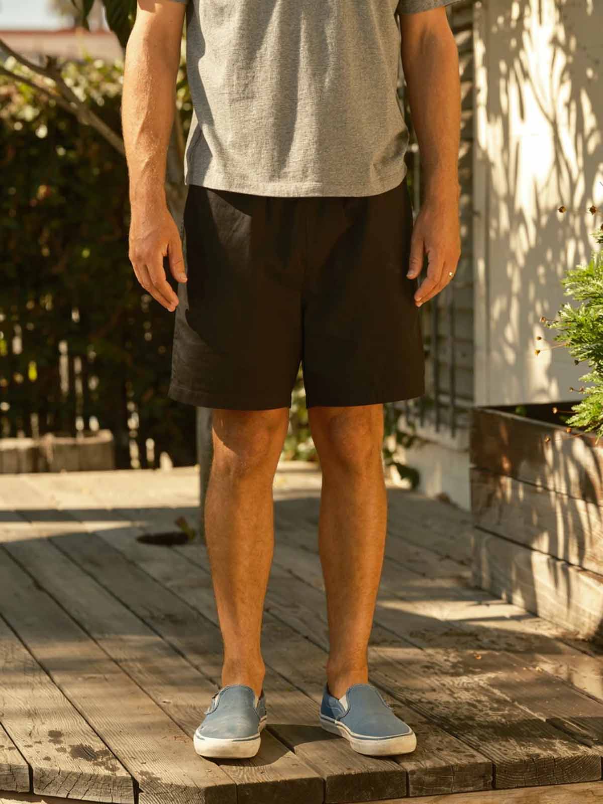 Mollusk Lined Summer Shorts Black