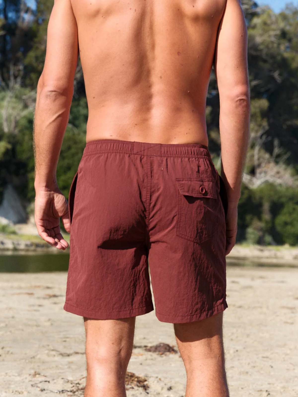 Mollusk Vacation Trunks Mahogany