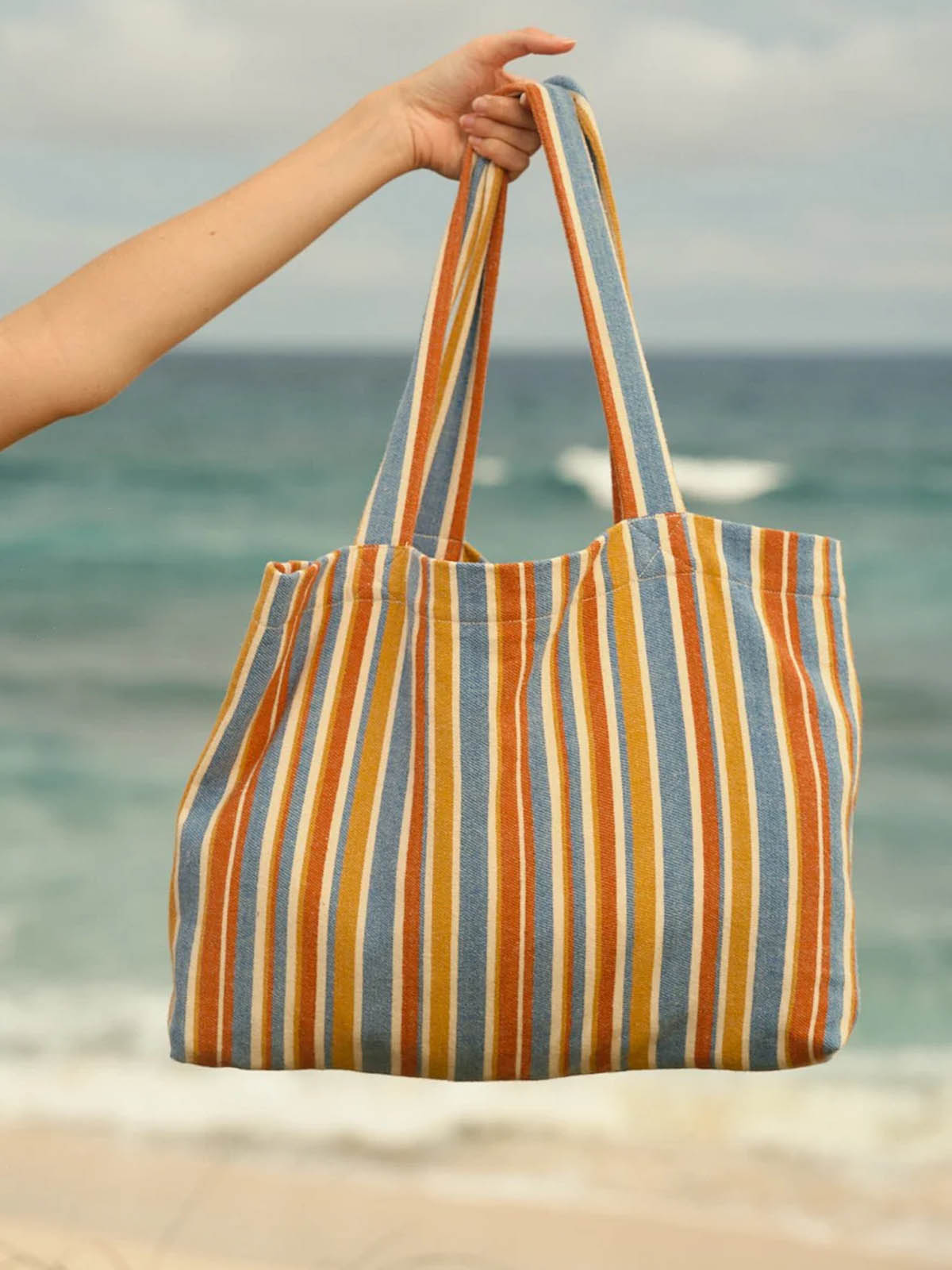 Mollusk Cabana Tote Cabana Stripe
