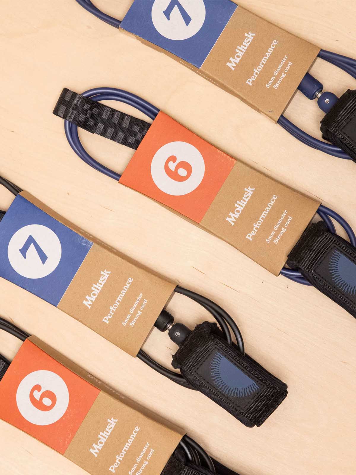 Mollusk Leash Performance 7'0 Black