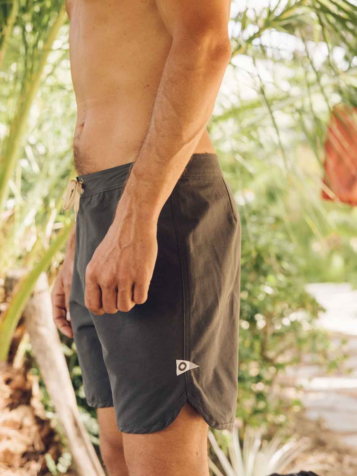 Mollusk Scallop Trunks Faded Black
