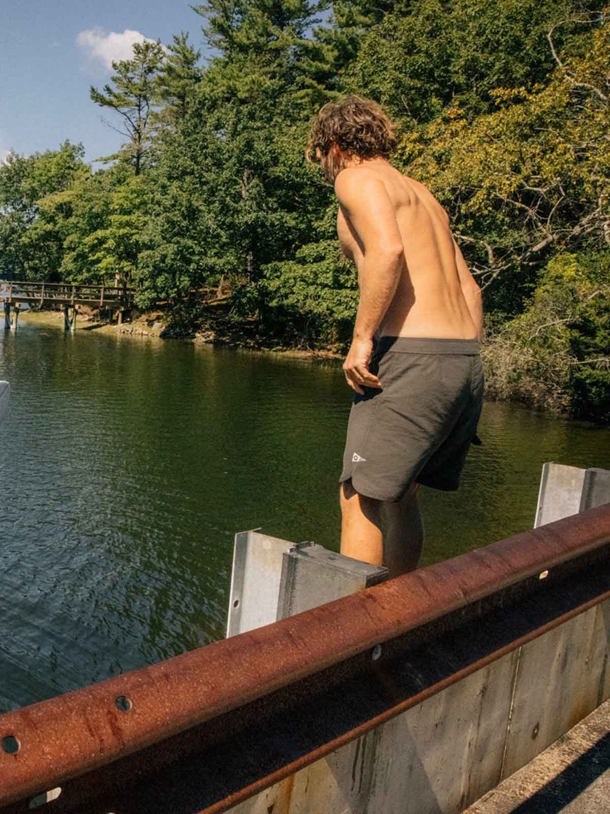 Mollusk Scallop Trunks Faded Black