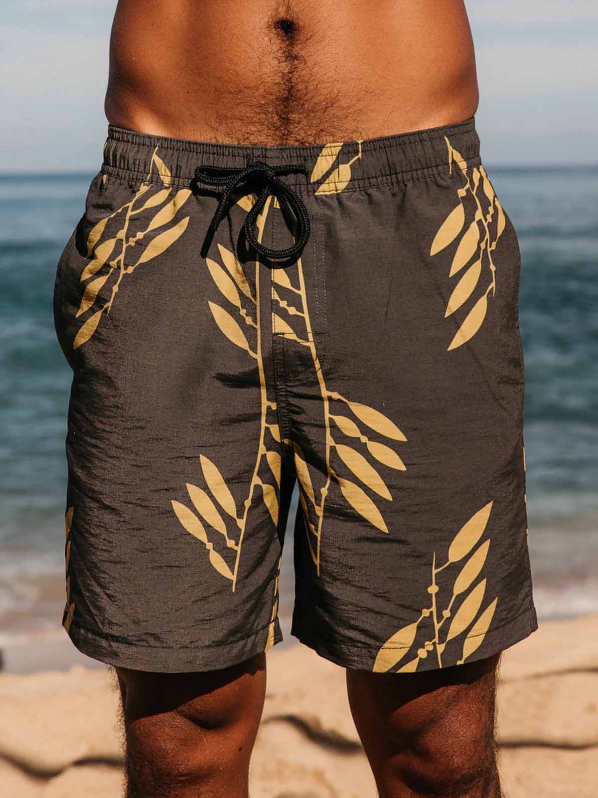 Mollusk Vacation Trunks Kelp