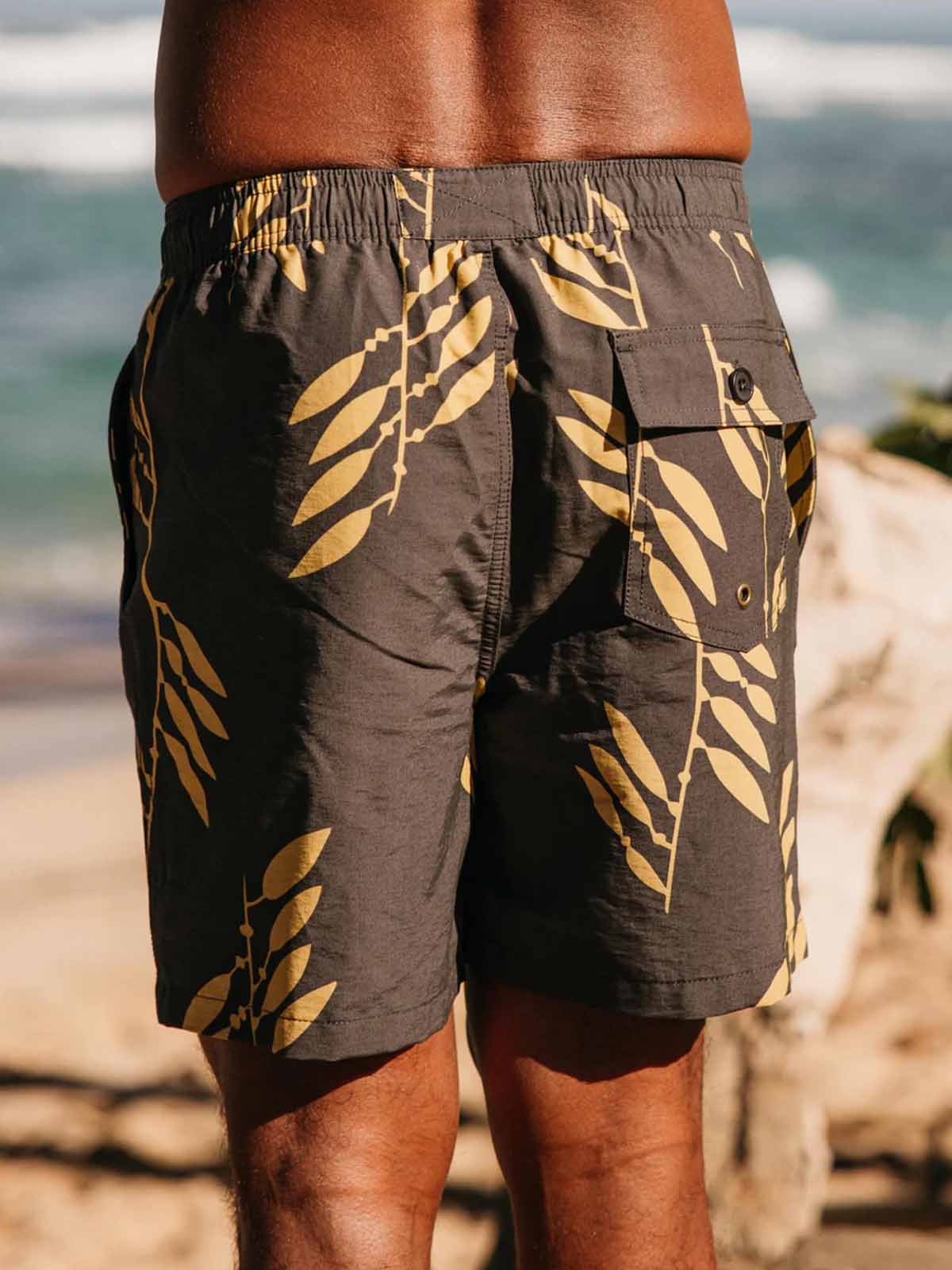 Mollusk Vacation Trunks Kelp