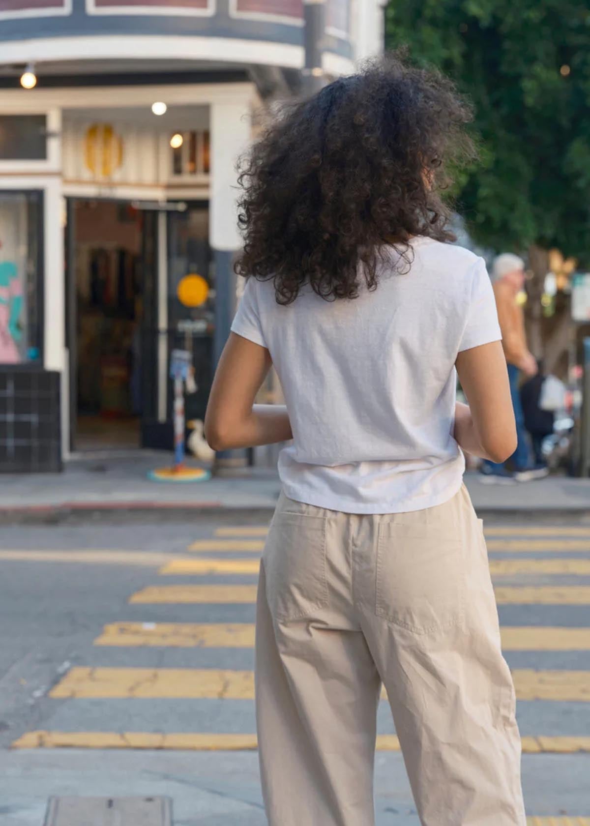 Mollusk Womens Essential Tee White