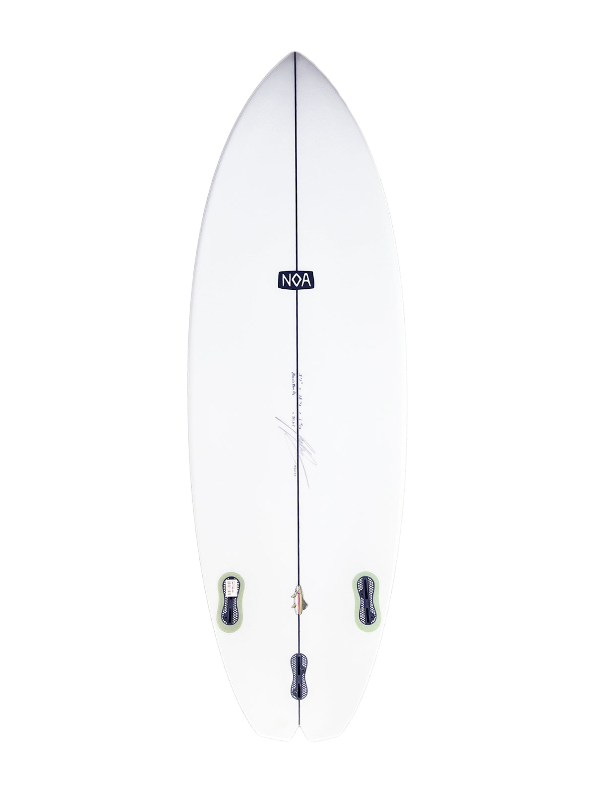 NOA Surfboards x Visitor Bachforelle 5'1