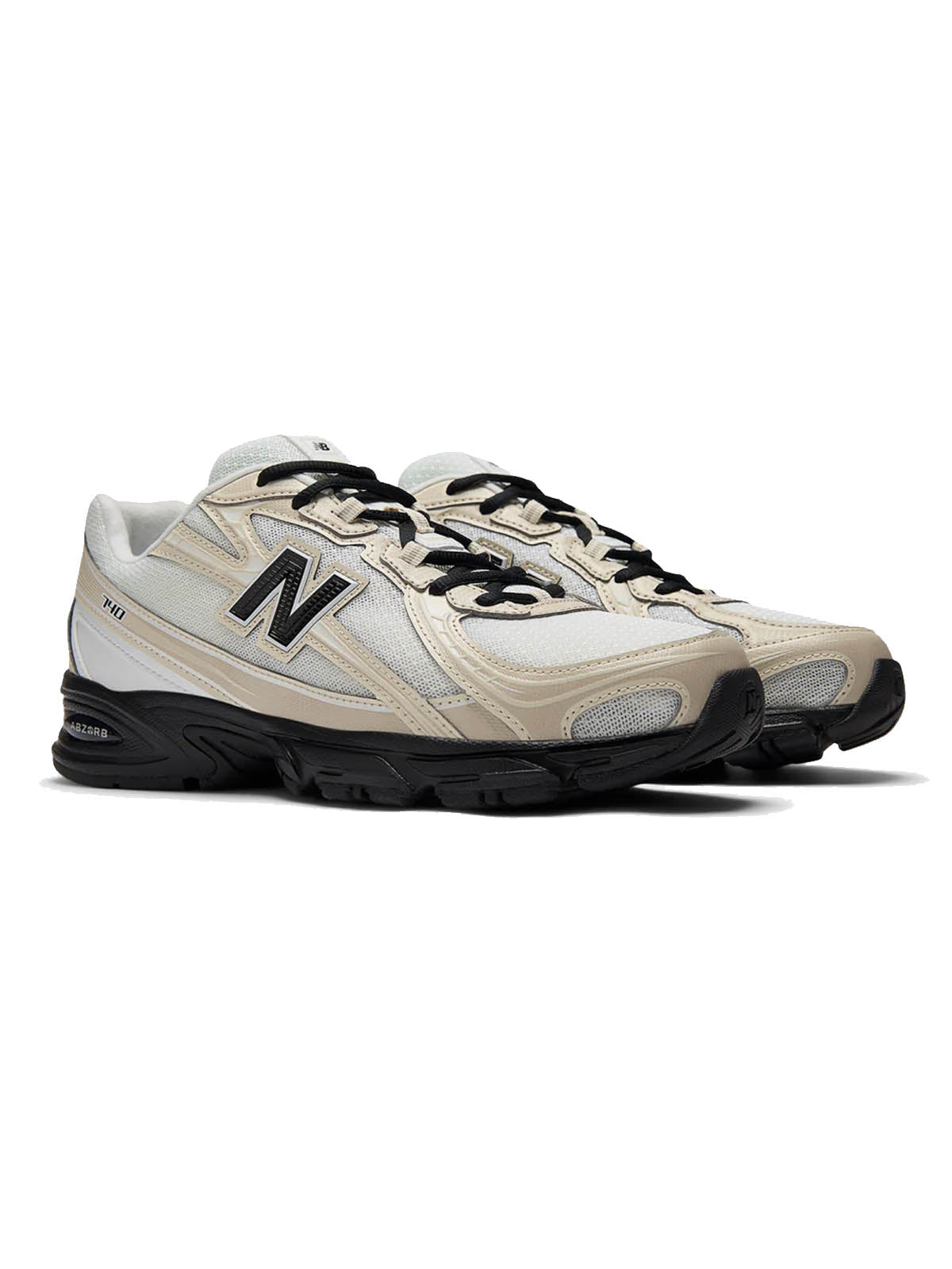 New Balance U 740 Dark Matter Timberwolf NB White