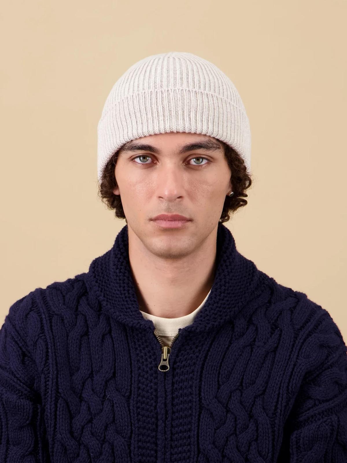 Nitto Beanie Ara Merino Wool Naturel