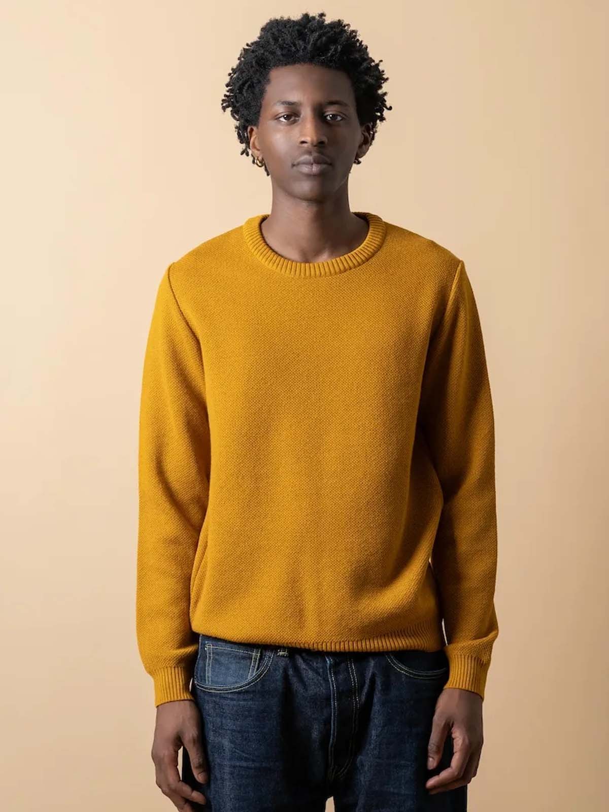 Nitto Merino Jumper Youri Ocre