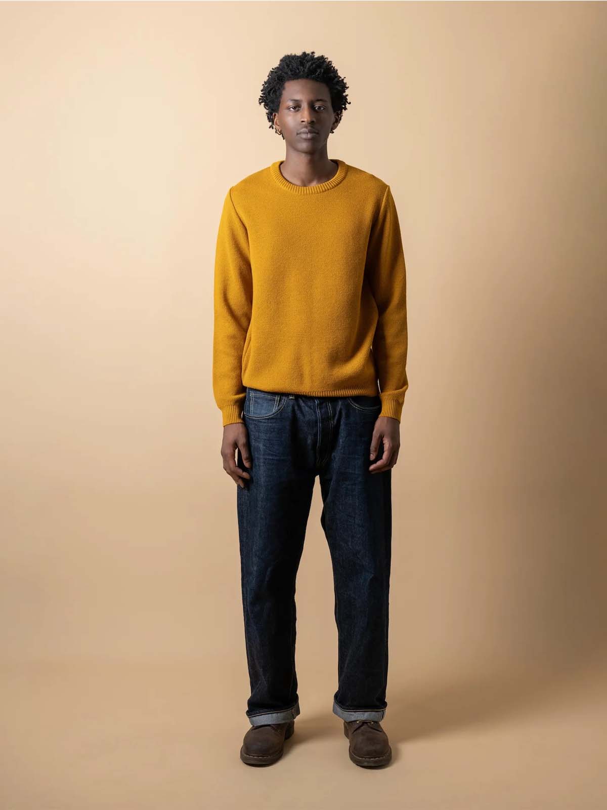 Nitto Merino Jumper Youri Ocre