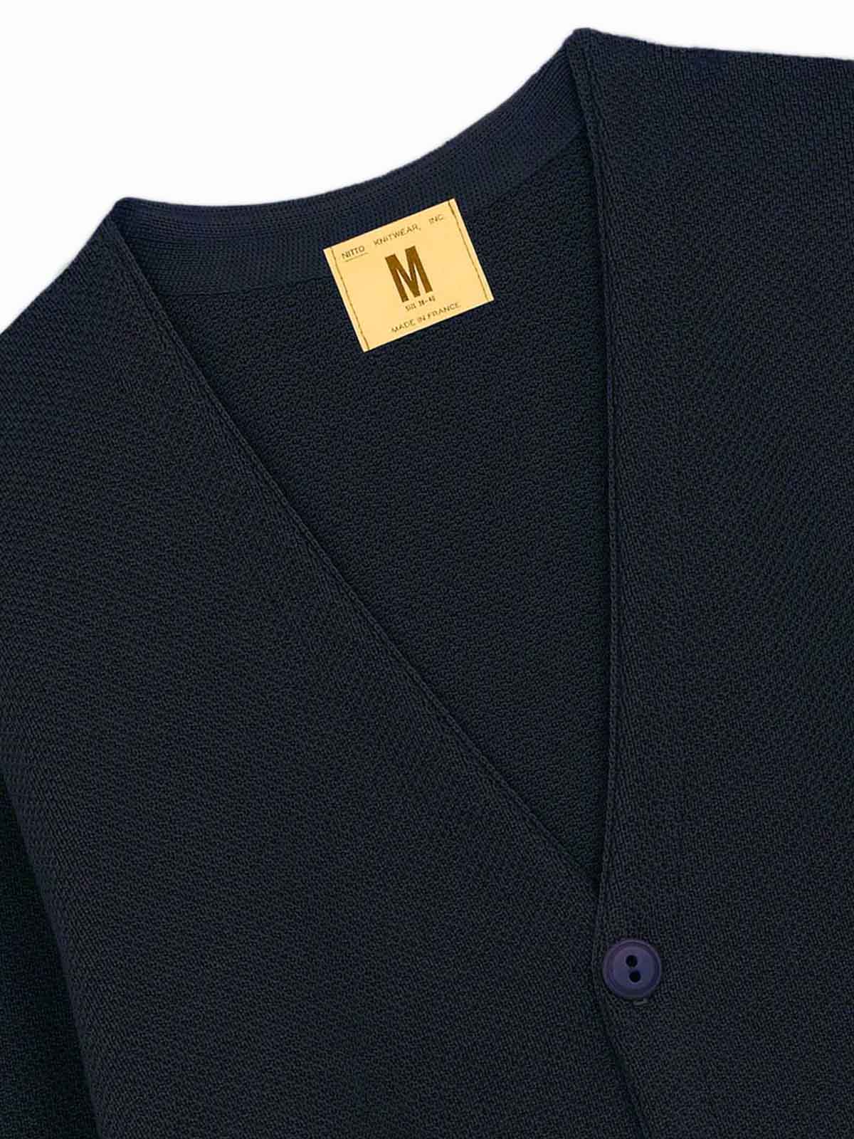 Nitto Merino Cardigan Youri Marine