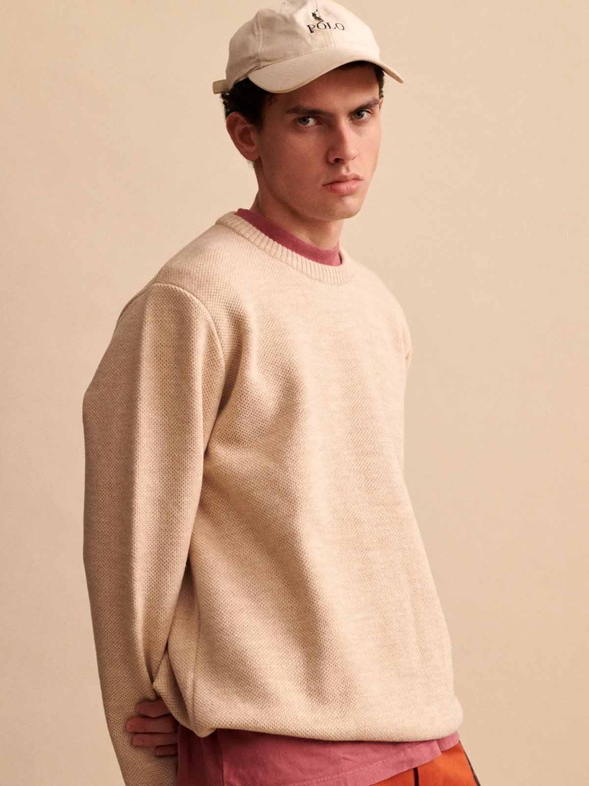 Nitto Merino Jumper Youri Naturel
