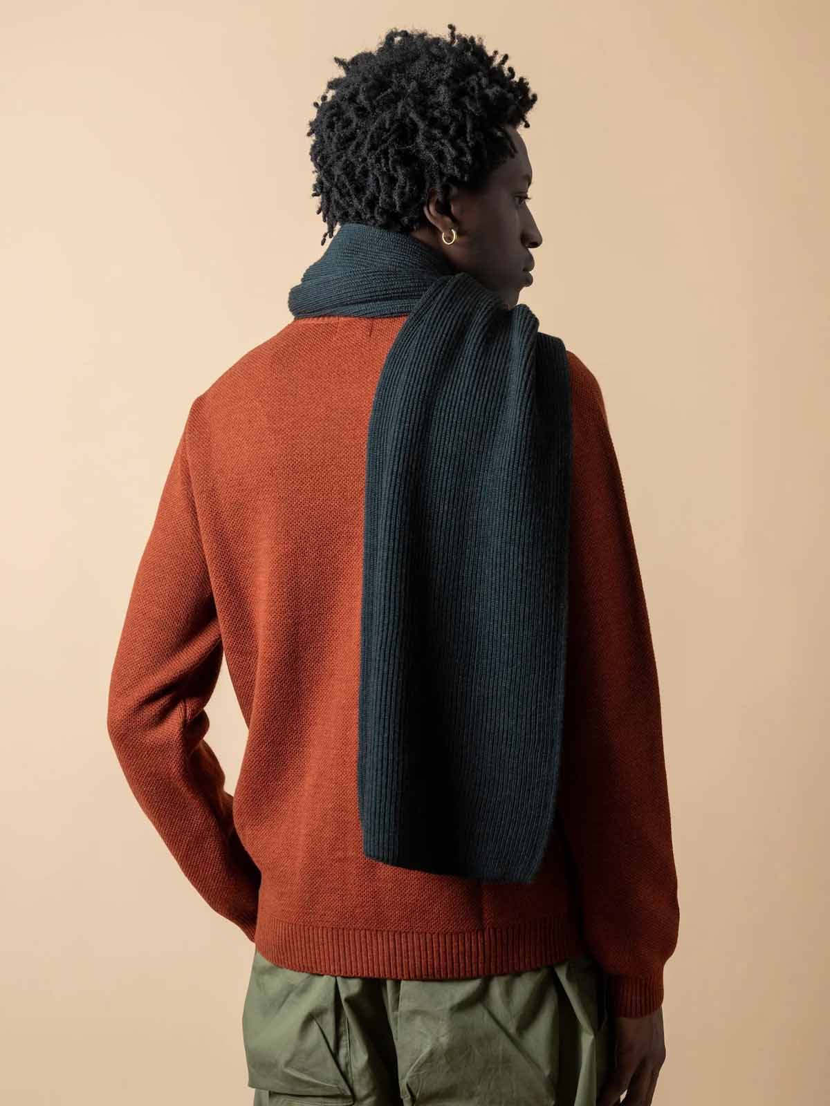 Nitto Scarf Loris Merino Wool Kaki