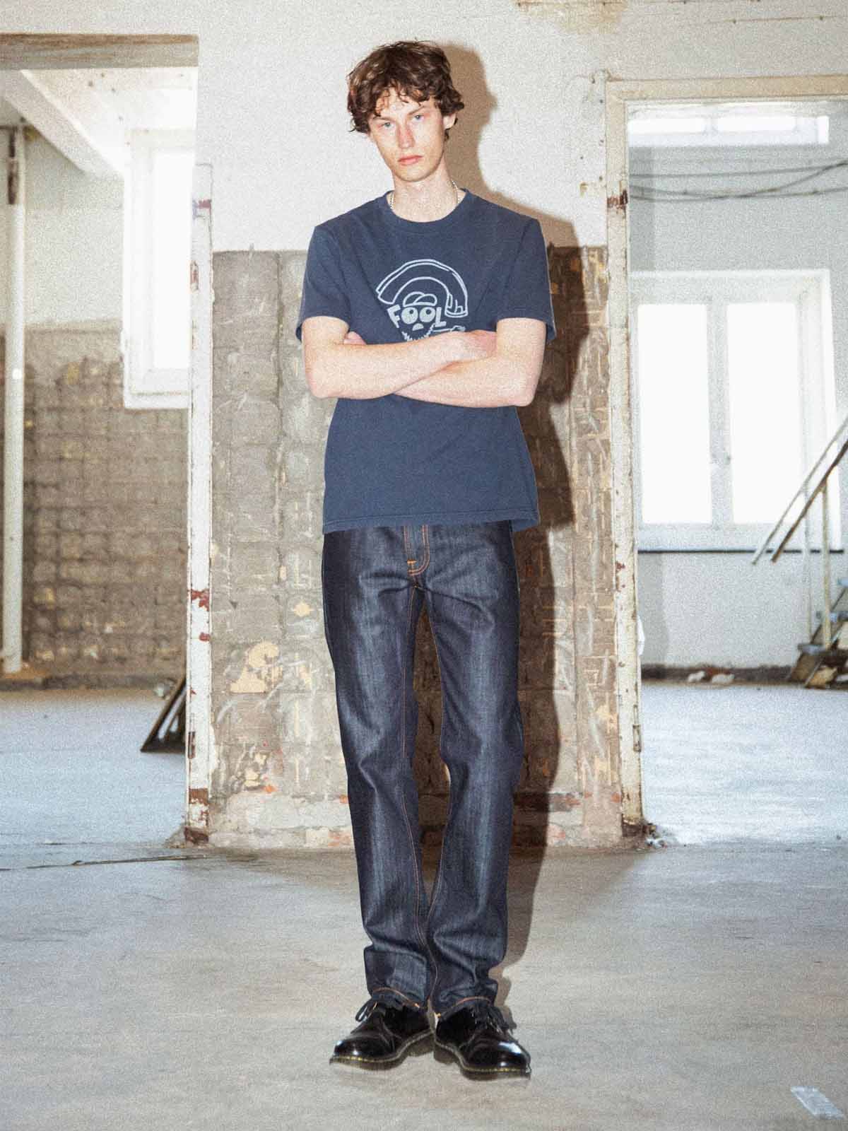 Nudie Jeans Co Gritty Jackson Blue Dry Two L30