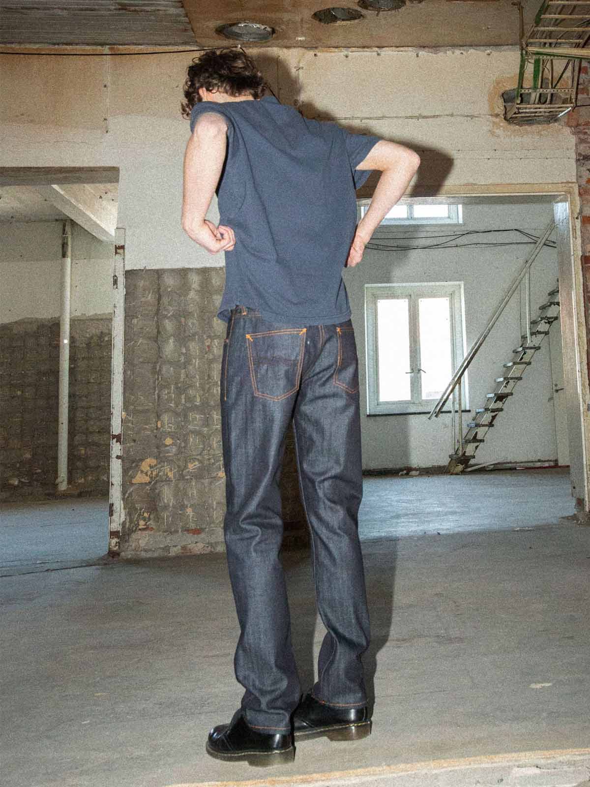 Nudie Jeans Co Gritty Jackson Blue Dry Two L30