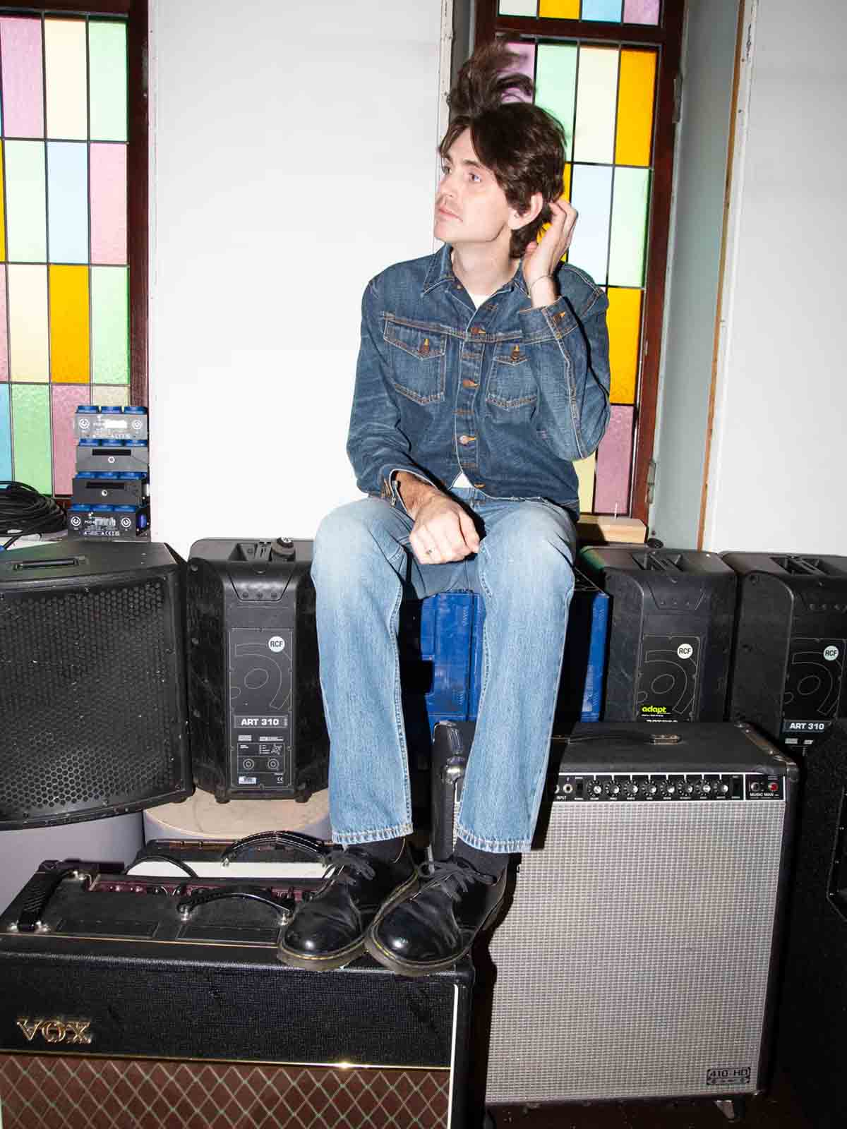 Nudie Jeans Co Gritty Jackson Cool Blue L32