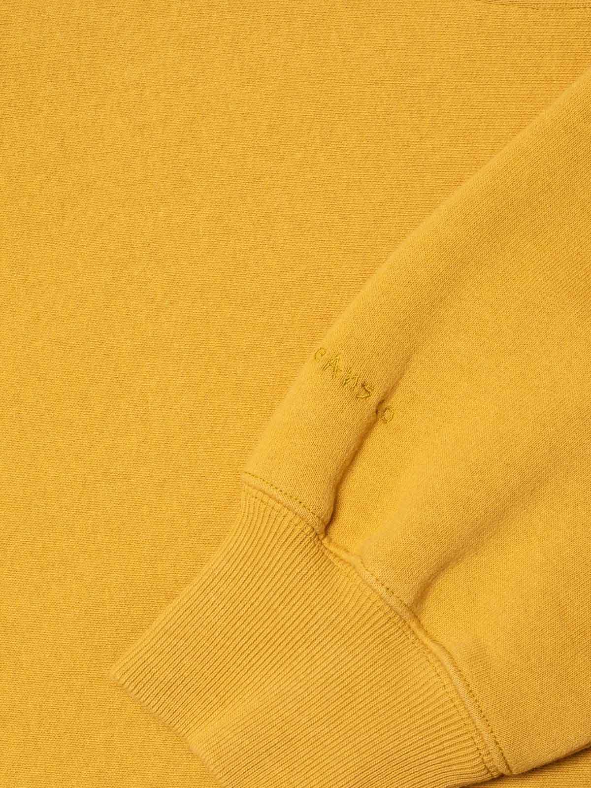 Nudie Jeans Co Hasse Crew Neck Sweatshirt Old Yellow