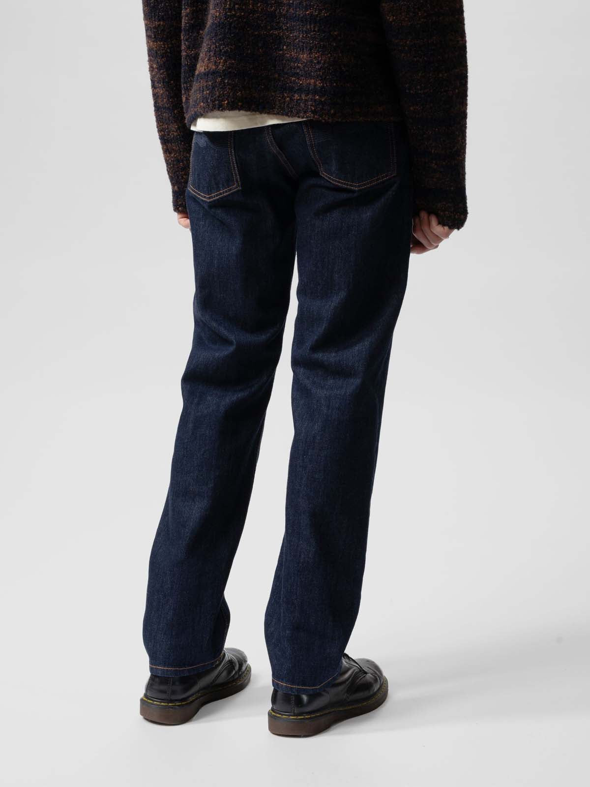 Nudie Jeans Co Rad Rufus Blue One Wash L32