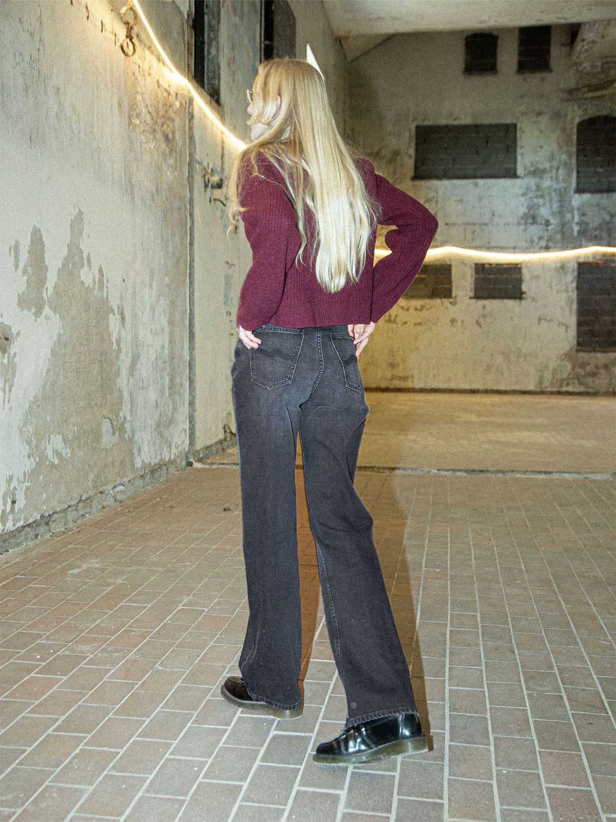 Nudie Jeans Co W's Clean Eileen Night Dune L28