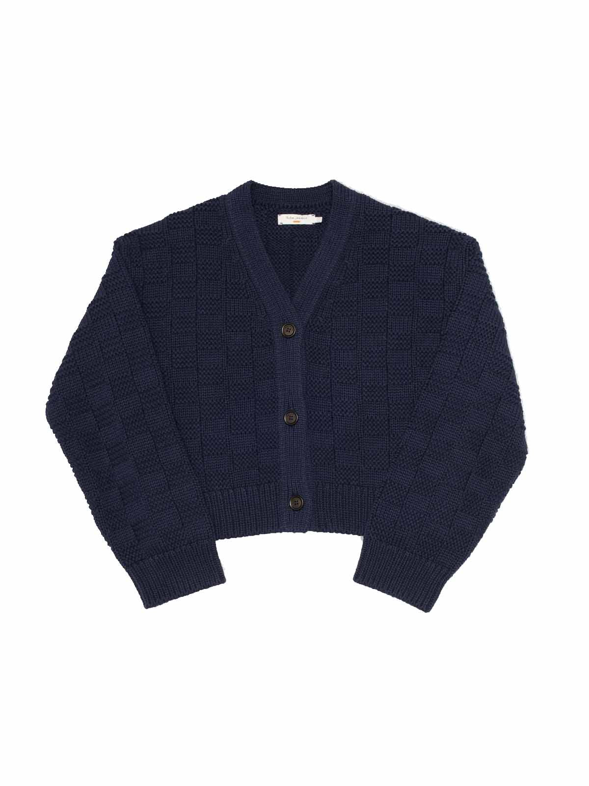 Nudie Jeans Co W's Karla Knitted Cardigan Blueberry