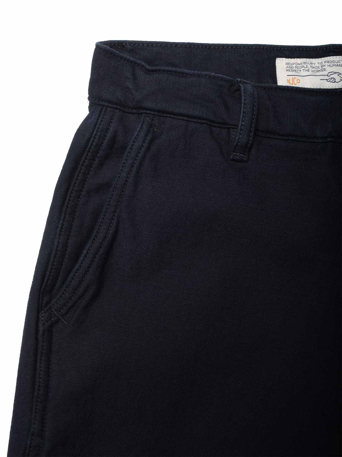 Nudie Jeans Co W's Wendy Pants Back Sateen Indigo L30